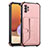 Custodia Lusso Pelle Cover Y01B per Samsung Galaxy A32 4G Oro Rosa