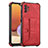 Custodia Lusso Pelle Cover Y01B per Samsung Galaxy A32 4G Rosso