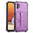 Custodia Lusso Pelle Cover Y01B per Samsung Galaxy A32 4G Viola