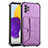 Custodia Lusso Pelle Cover Y01B per Samsung Galaxy A52 4G Viola