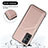 Custodia Lusso Pelle Cover Y01B per Vivo V23e