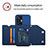 Custodia Lusso Pelle Cover Y01B per Vivo X70 Pro 5G