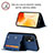 Custodia Lusso Pelle Cover Y01B per Vivo X70 Pro 5G