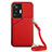 Custodia Lusso Pelle Cover Y01B per Vivo X70 Pro 5G Rosso