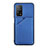 Custodia Lusso Pelle Cover Y01B per Xiaomi Mi 10T 5G Blu