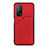 Custodia Lusso Pelle Cover Y01B per Xiaomi Mi 10T 5G Rosso