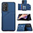 Custodia Lusso Pelle Cover Y01B per Xiaomi Mi 11i 5G (2022) Blu