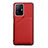 Custodia Lusso Pelle Cover Y01B per Xiaomi Mi 11T Pro 5G Rosso