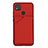 Custodia Lusso Pelle Cover Y01B per Xiaomi POCO C3 Rosso