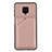 Custodia Lusso Pelle Cover Y01B per Xiaomi Poco M2 Pro Oro Rosa