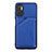 Custodia Lusso Pelle Cover Y01B per Xiaomi Redmi Note 10T 5G Blu
