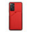 Custodia Lusso Pelle Cover Y01B per Xiaomi Redmi Note 11 Pro 5G Rosso