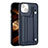 Custodia Lusso Pelle Cover Y02B per Apple iPhone 14 Blu