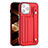 Custodia Lusso Pelle Cover Y02B per Apple iPhone 15 Pro Max Rosso