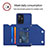 Custodia Lusso Pelle Cover Y02B per Oppo F19 Pro+ Plus 5G