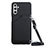 Custodia Lusso Pelle Cover Y02B per Samsung Galaxy A04s Nero