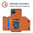 Custodia Lusso Pelle Cover Y02B per Samsung Galaxy A12