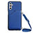 Custodia Lusso Pelle Cover Y02B per Samsung Galaxy A13 5G Blu