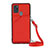 Custodia Lusso Pelle Cover Y02B per Samsung Galaxy A21s Rosso