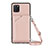 Custodia Lusso Pelle Cover Y02B per Samsung Galaxy Note 10 Lite Oro Rosa
