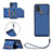 Custodia Lusso Pelle Cover Y03B per Samsung Galaxy A21s