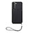 Custodia Lusso Pelle Cover Y03B per Samsung Galaxy S21 5G Nero