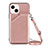 Custodia Lusso Pelle Cover Y04B per Apple iPhone 13