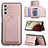 Custodia Lusso Pelle Cover Y04B per Samsung Galaxy A04s