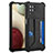 Custodia Lusso Pelle Cover Y04B per Samsung Galaxy A12 5G Nero