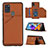 Custodia Lusso Pelle Cover Y04B per Samsung Galaxy A21s