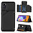 Custodia Lusso Pelle Cover Y04B per Samsung Galaxy A31 Nero