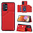 Custodia Lusso Pelle Cover Y04B per Samsung Galaxy A32 5G Rosso