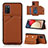 Custodia Lusso Pelle Cover Y04B per Samsung Galaxy M02s