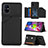 Custodia Lusso Pelle Cover Y04B per Samsung Galaxy M51 Nero