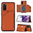 Custodia Lusso Pelle Cover Y04B per Samsung Galaxy S20