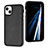 Custodia Lusso Pelle Cover Y07B per Apple iPhone 13 Nero