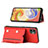 Custodia Lusso Pelle Cover YB1 per Samsung Galaxy A04 4G Rosso