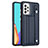 Custodia Lusso Pelle Cover YB1 per Samsung Galaxy A52 4G Blu