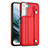 Custodia Lusso Pelle Cover YB1 per Samsung Galaxy S21 FE 5G Rosso