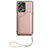 Custodia Lusso Pelle Cover YB1 per Xiaomi Redmi Note 12 Explorer Oro Rosa