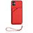 Custodia Lusso Pelle Cover YB2 per Samsung Galaxy A04E Rosso