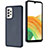 Custodia Lusso Pelle Cover YB2 per Samsung Galaxy A33 5G Blu