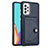 Custodia Lusso Pelle Cover YB2 per Samsung Galaxy A72 4G Blu