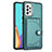 Custodia Lusso Pelle Cover YB2 per Samsung Galaxy A72 4G Verde