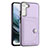 Custodia Lusso Pelle Cover YB2 per Samsung Galaxy S21 FE 5G Viola