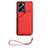 Custodia Lusso Pelle Cover YB2 per Xiaomi Redmi Note 12 Pro Speed 5G Rosso