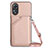 Custodia Lusso Pelle Cover YB3 per Oppo A17