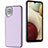 Custodia Lusso Pelle Cover YB3 per Samsung Galaxy A12 5G Viola