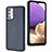 Custodia Lusso Pelle Cover YB3 per Samsung Galaxy A13 4G Blu
