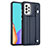 Custodia Lusso Pelle Cover YB3 per Samsung Galaxy A32 4G Blu